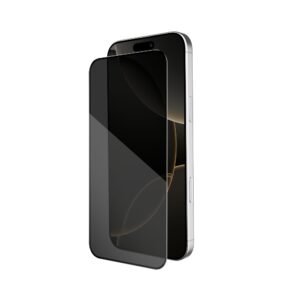 iPhone 16 Pro Anti-Spy HD Tempered Glass - Privé (Dark Grey)