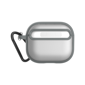 Infinyty | Vizo | Frosted Silicone Case | AirPods 4 | Grey