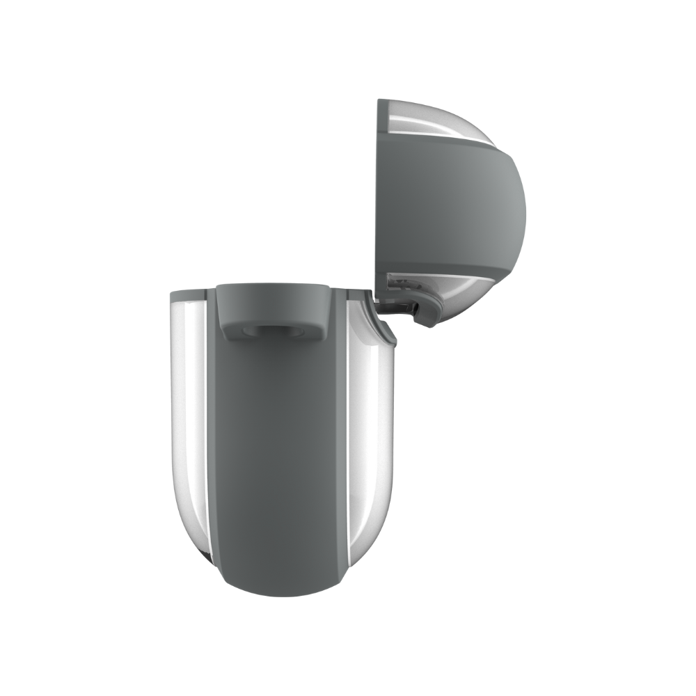 176 Infinyty | Vizo | Frosted Silicone Case | AirPods 4 | Grey