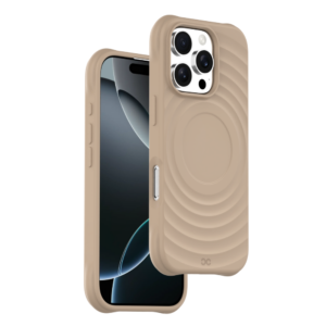 iPhone 16 Pro Ripple Silicone Case (Desert Titanium)