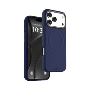 iPhone 17 Pro Max Ripple Silicone Soft Case (Blue)
