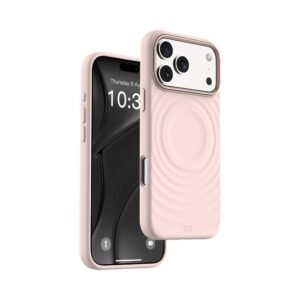 iPhone 17 Pro Max Ripple Silicone Soft Case (Pink)