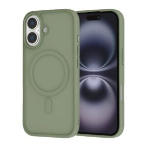 iPhone 17 Frosted Soft Touch Case- Gleam (Green)