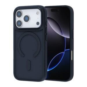 iPhone 17 Pro Max Frosted Case- Modo(Dark Blue)