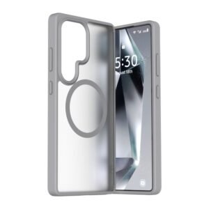 Samsung S25 Ultra Frosted Soft Case (Grey)