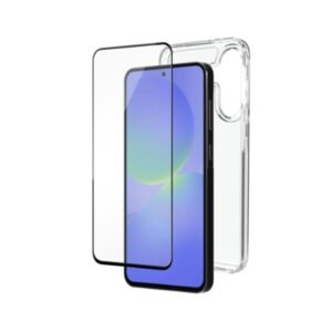 Samsung A36 Clear Case & Tempered Glass Combo